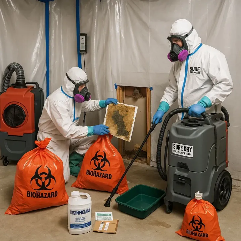Contaminated Water Handling Protocols process in Lakeside, VA