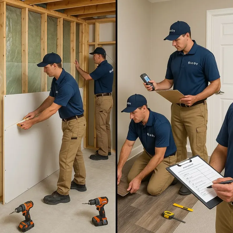 Repairs and Reconstruction process in Lakeside, VA